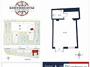 ПСН 53.92 кв.м. от застройщика в ЖК Континенты Санкт-Петербург