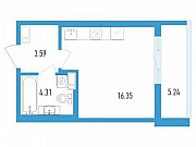 Студия, 26 м², 11/11 эт. Санкт-Петербург