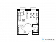 1-комнатная квартира, 39 м², 4/5 эт. Москва