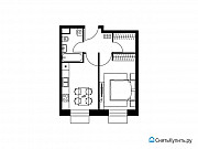 1-комнатная квартира, 38 м², 2/5 эт. Москва