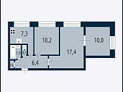 3-комнатная квартира, 55 м², 3/5 эт. Санкт-Петербург