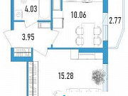 1-комнатная квартира, 34 м², 14/19 эт. Санкт-Петербург