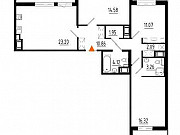 3-комнатная квартира, 87 м², 5/12 эт. Санкт-Петербург