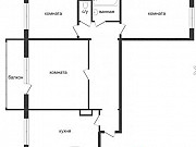 3-комнатная квартира, 67 м², 4/10 эт. Красноярск