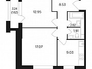 2-комнатная квартира, 53 м², 25/31 эт. Москва