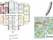 1-комнатная квартира, 39 м², 18/25 эт. Москва