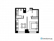 1-комнатная квартира, 41 м², 2/5 эт. Москва