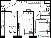 2-комнатная квартира, 59 м², 5/5 эт. Москва