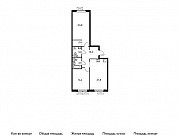 2-комнатная квартира, 76 м², 6/13 эт. Москва