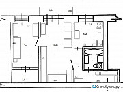 2-комнатная квартира, 46 м², 3/5 эт. Ярославль