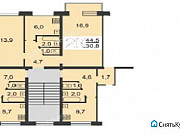 2-комнатная квартира, 44 м², 1/5 эт. Нижний Новгород