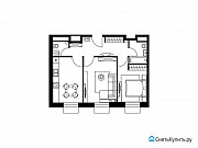 2-комнатная квартира, 61 м², 3/5 эт. Москва