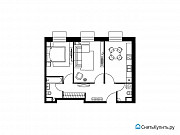 2-комнатная квартира, 61 м², 2/5 эт. Москва