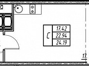 Студия, 27 м², 14/24 эт. Санкт-Петербург