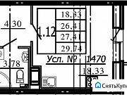 Студия, 29 м², 13/15 эт. Санкт-Петербург