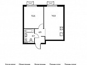 1-комнатная квартира, 41 м², 15/33 эт. Москва