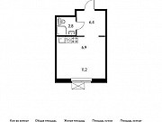 1-комнатная квартира, 27 м², 13/13 эт. Москва