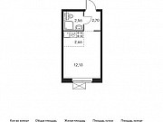 1-комнатная квартира, 19 м², 13/33 эт. Москва