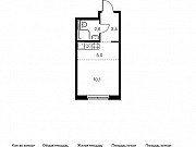 1-комнатная квартира, 21 м², 16/23 эт. Москва