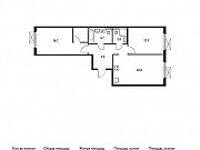 2-комнатная квартира, 69 м², 6/33 эт. Москва