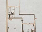 2-комнатная квартира, 52 м², 3/3 эт. Тюмень