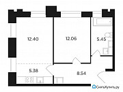 2-комнатная квартира, 43 м², 20/31 эт. Москва