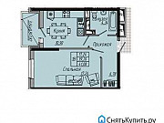 1-комнатная квартира, 41 м², 9/20 эт. Краснодар