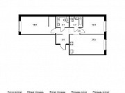 2-комнатная квартира, 68 м², 1/9 эт. Москва