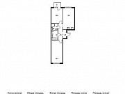 2-комнатная квартира, 68 м², 6/10 эт. Москва