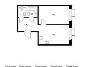 1-комнатная квартира, 40 м², 20/25 эт. Москва