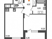 1-комнатная квартира, 42 м², 13/24 эт. Санкт-Петербург