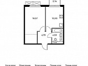 1-комнатная квартира, 38 м², 13/20 эт. Москва