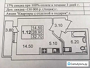 Студия, 32 м², 6/23 эт. Санкт-Петербург