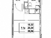 Студия, 27 м², 9/12 эт. Санкт-Петербург