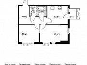 2-комнатная квартира, 49 м², 5/11 эт. Москва