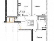 2-комнатная квартира, 71 м², 2/26 эт. Сертолово