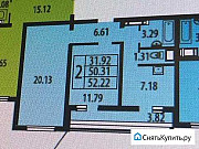 2-комнатная квартира, 52 м², 22/25 эт. Санкт-Петербург