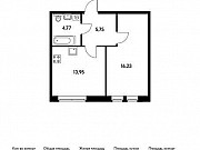 1-комнатная квартира, 40 м², 2/11 эт. Москва