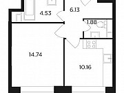 1-комнатная квартира, 37 м², 23/31 эт. Москва