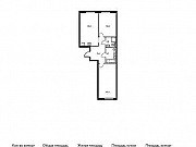 2-комнатная квартира, 68 м², 17/23 эт. Москва