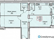 3-комнатная квартира, 82 м², 2/4 эт. Ставрополь