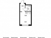 1-комнатная квартира, 20 м², 10/11 эт. Москва