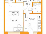 1-комнатная квартира, 35 м², 2/4 эт. Санкт-Петербург