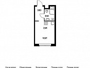 1-комнатная квартира, 20 м², 6/11 эт. Москва