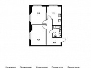 2-комнатная квартира, 52 м², 13/23 эт. Москва