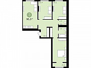 3-комнатная квартира, 95 м², 4/17 эт. Тюмень