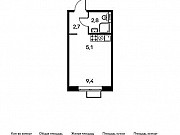 1-комнатная квартира, 20 м², 22/25 эт. Москва