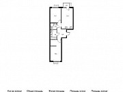 2-комнатная квартира, 67 м², 12/17 эт. Москва