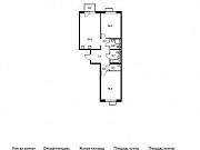 2-комнатная квартира, 73 м², 15/15 эт. Москва