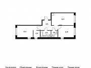 2-комнатная квартира, 66 м², 7/17 эт. Москва